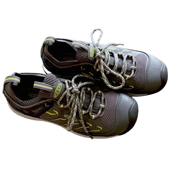 NWT KEEN Utility Flint II Sport Work Boots Carbon Fiber Toe Athletic Gray Black - Picture 12 of 14